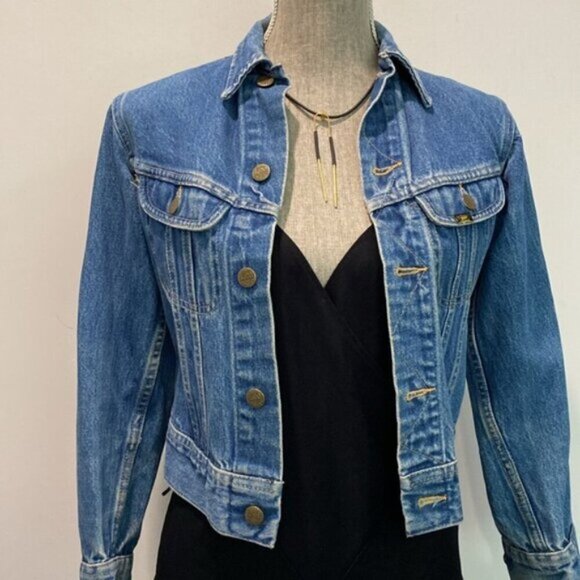 Vintage Lee Jean Jacket Size small - Picture 5 of 14